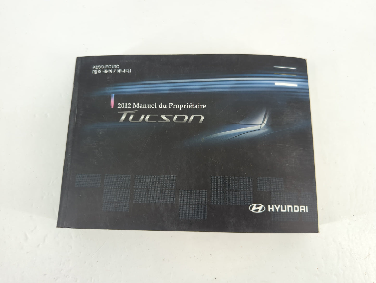 2012 Hyundai Tucson Owners Manual Book Guide P/N:A2SO-ES19C OEM Used Auto Parts - Oemusedautoparts1.com