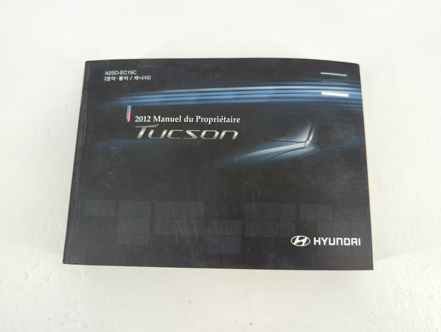 2012 Hyundai Tucson Owners Manual Book Guide P/N:A2SO-ES19C OEM Used Auto Parts - Oemusedautoparts1.com