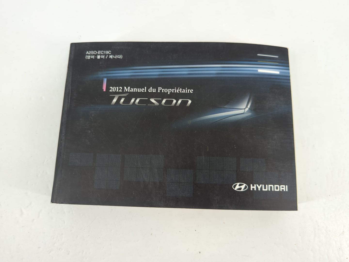 2012 Hyundai Tucson Owners Manual Book Guide P/N:A2SO-ES19C OEM Used Auto Parts - Oemusedautoparts1.com