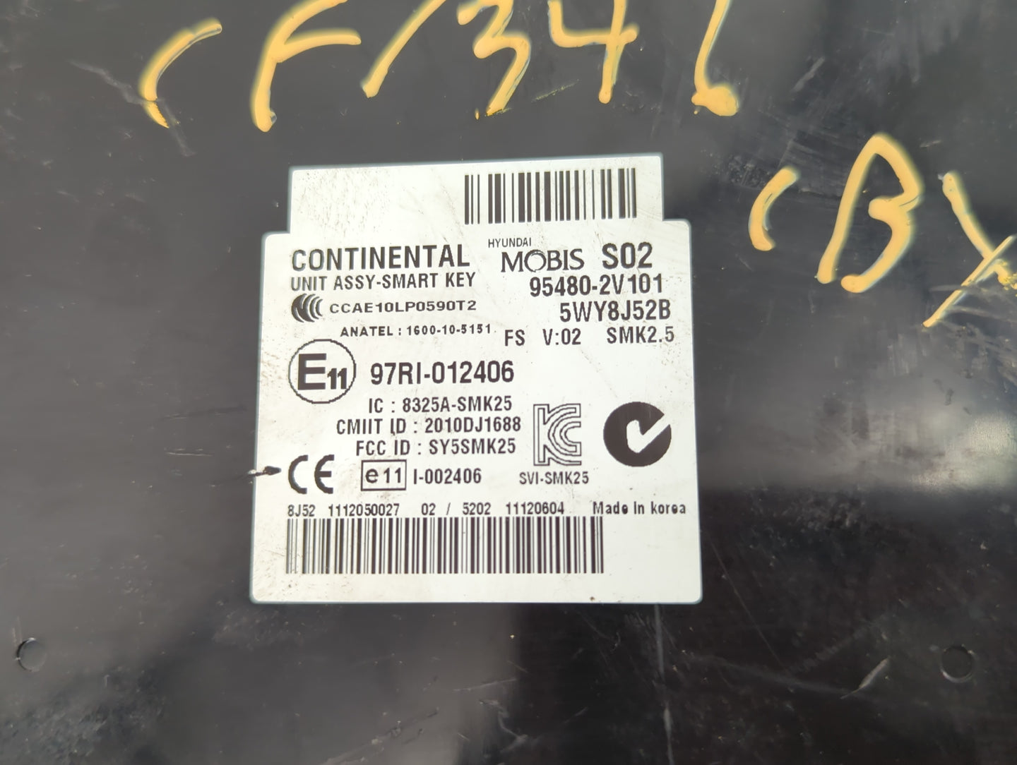 2012-2017 Hyundai Veloster Chassis Control Module Ccm Bcm Body Control - Oemusedautoparts1.com