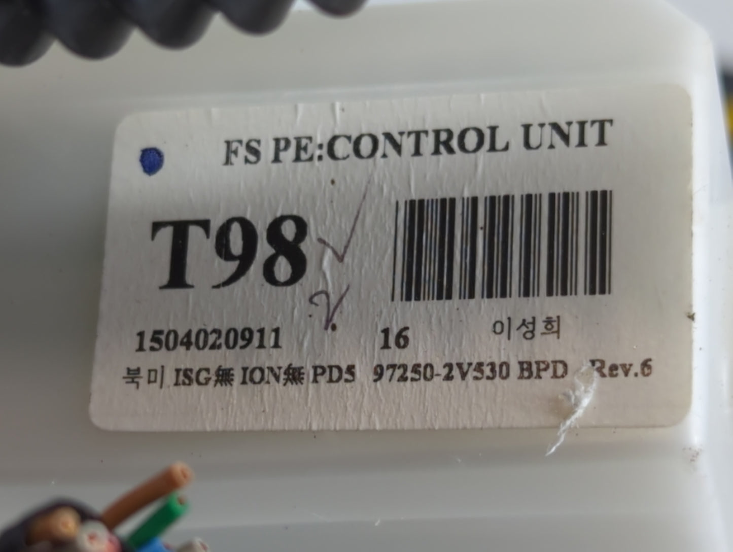 2012-2017 Hyundai Veloster Climate Control Module Temperature AC/Heater Replacement P/N:97250-2V530 Fits OEM Used Auto Parts