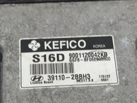 2012-2014 Hyundai Veloster PCM Engine Control Computer ECU ECM PCU OEM P/N:39110-2BBH3 9001120042K0, MED17.9.8 Fits Fits 201