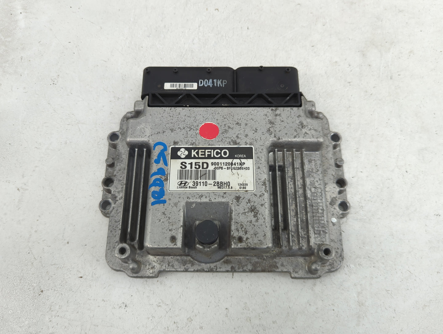2012-2014 Hyundai Veloster PCM Engine Control Computer ECU ECM PCU OEM P/N:39110-2BBH0 9001120041KP Fits Fits 2012 2014 OEM 