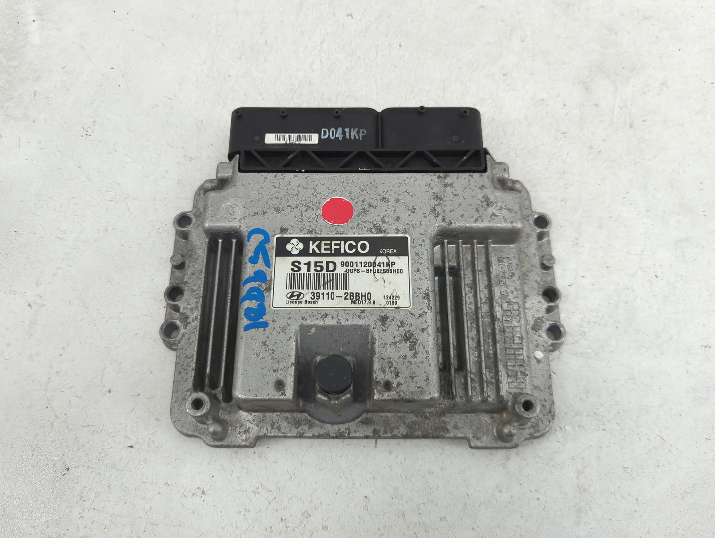2012-2014 Hyundai Veloster PCM Engine Control Computer ECU ECM PCU OEM P/N:39110-2BBH0 9001120041KP Fits Fits 2012 2014 OEM 