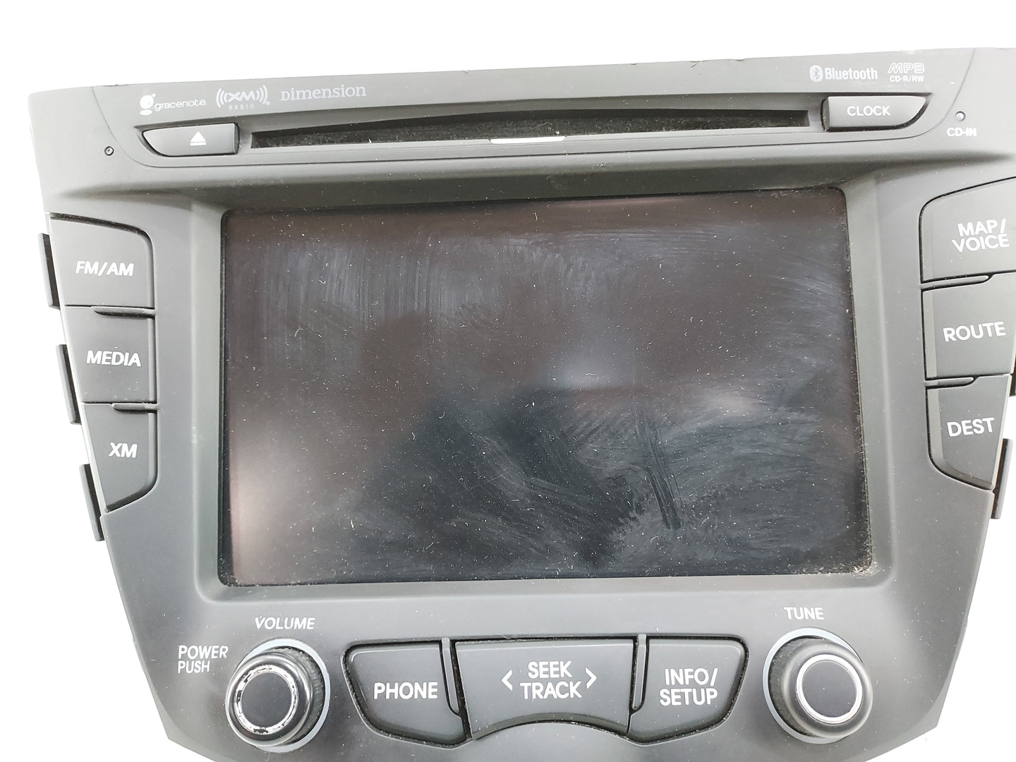 2012-2015 Hyundai Veloster Radio AM FM Cd Player Receiver Replacement P/N:96560-2V700 LNC1700ENFS Fits Fits 2012 2013 2014 2