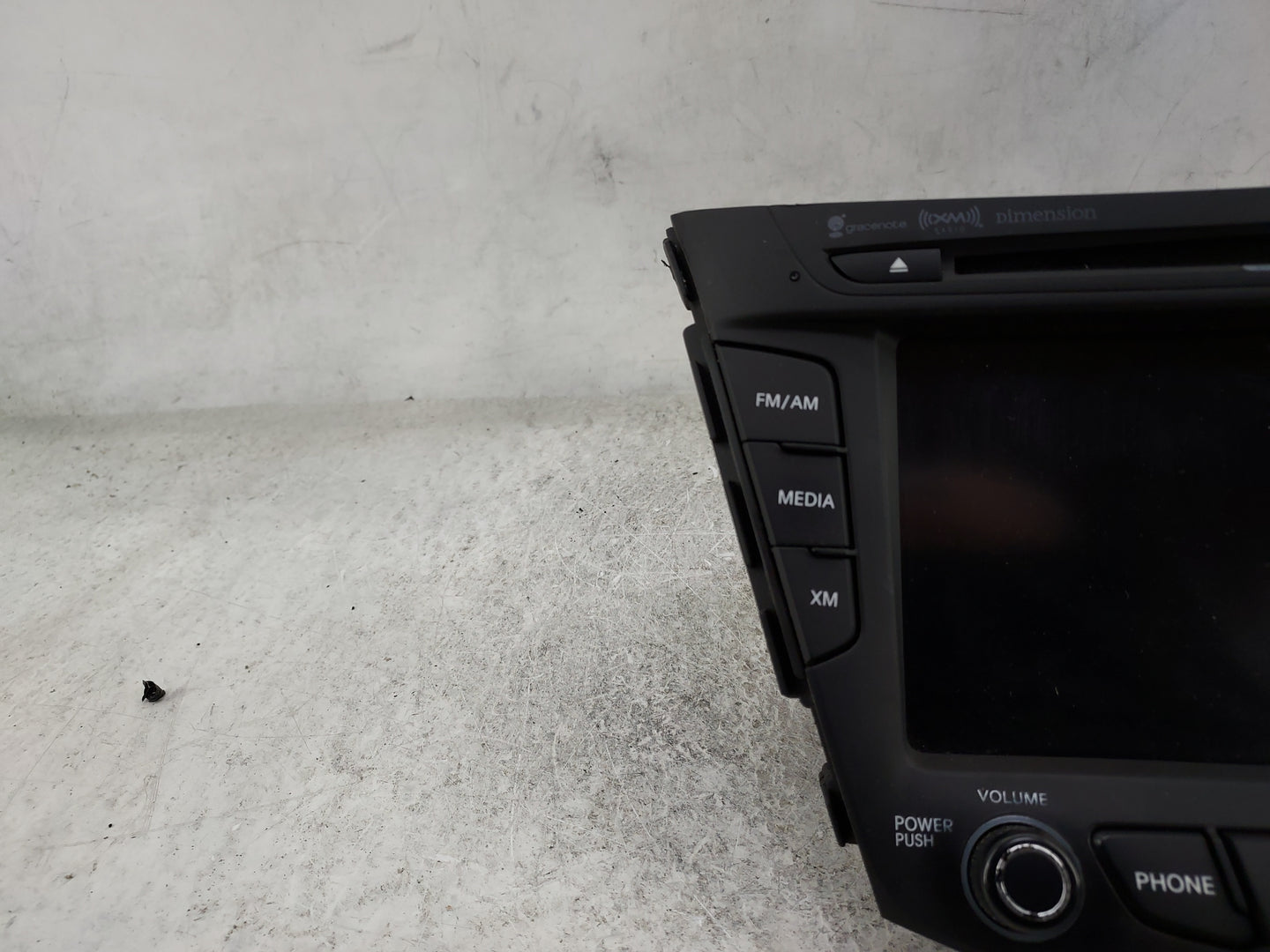 2012-2015 Hyundai Veloster Radio AM FM Cd Player Receiver Replacement P/N:96560-2V700 LNC1700ENFS Fits Fits 2012 2013 2014 2