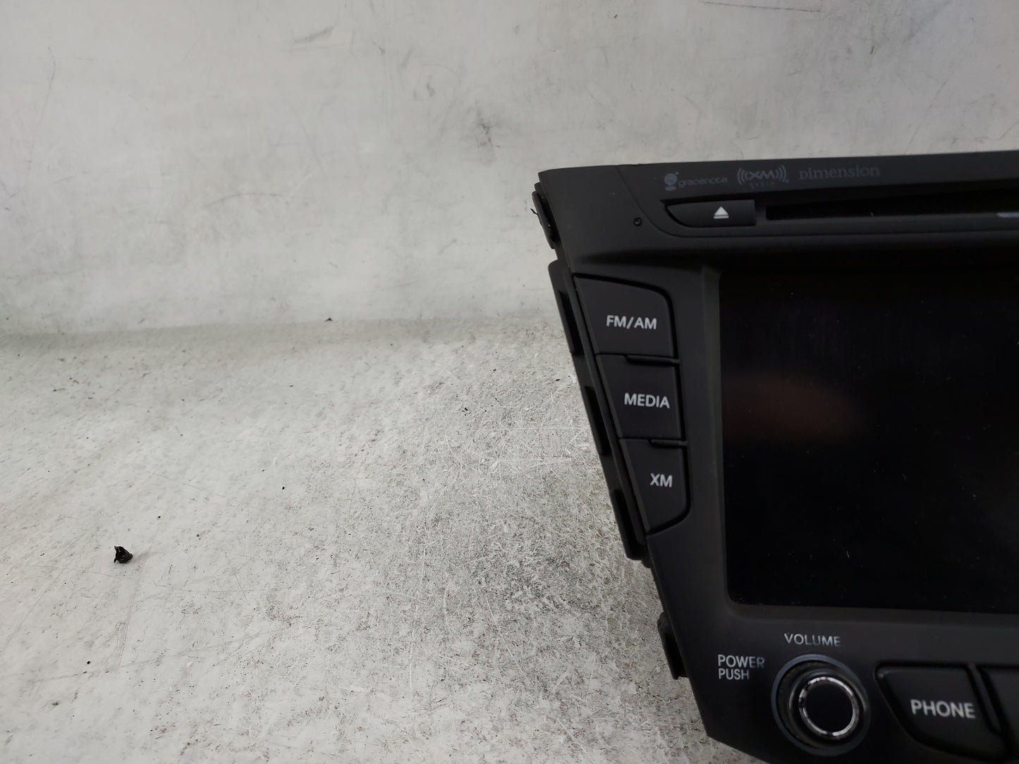 2012-2015 Hyundai Veloster Radio AM FM Cd Player Receiver Replacement P/N:96560-2V700 LNC1700ENFS Fits Fits 2012 2013 2014 2