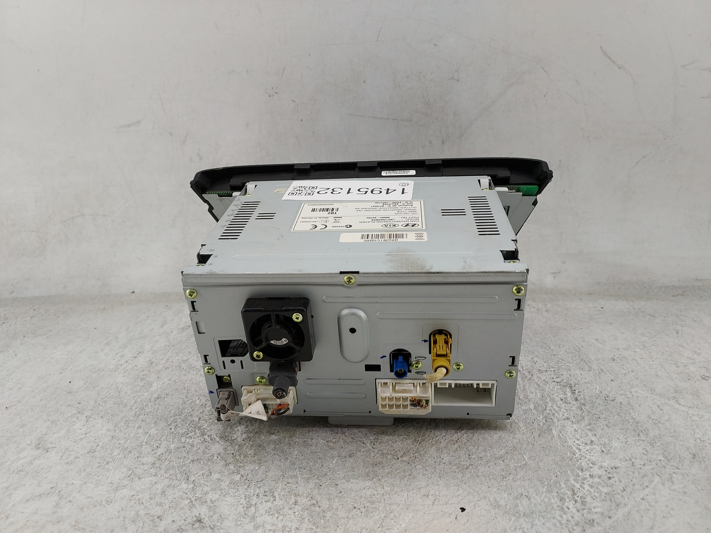 2012-2015 Hyundai Veloster Radio AM FM Cd Player Receiver Replacement P/N:96560-2V700 LNC1700ENFS Fits Fits 2012 2013 2014 2
