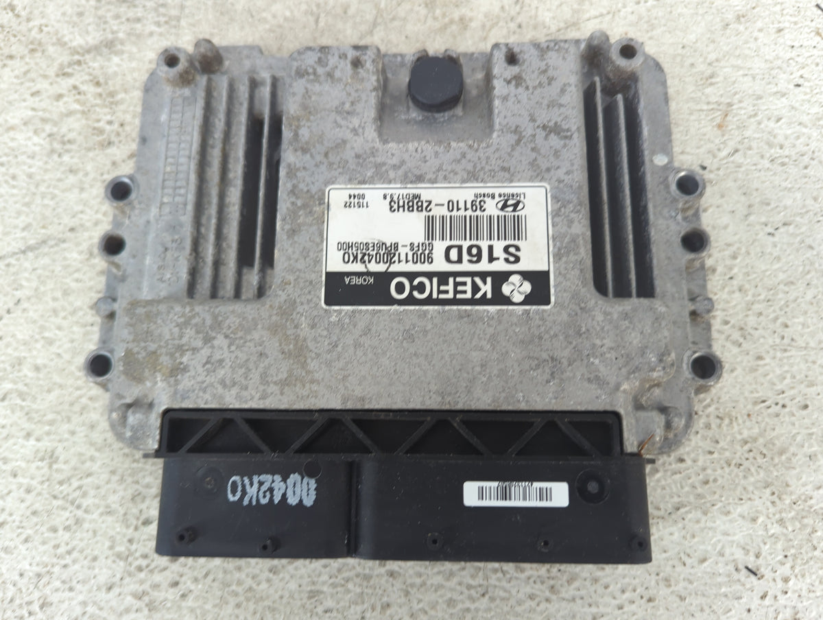 2012-2014 Hyundai Veloster PCM Engine Control Computer ECU ECM PCU OEM P/N:39110-2BBH3 9001120042KO Fits Fits 2012 2014 OEM 