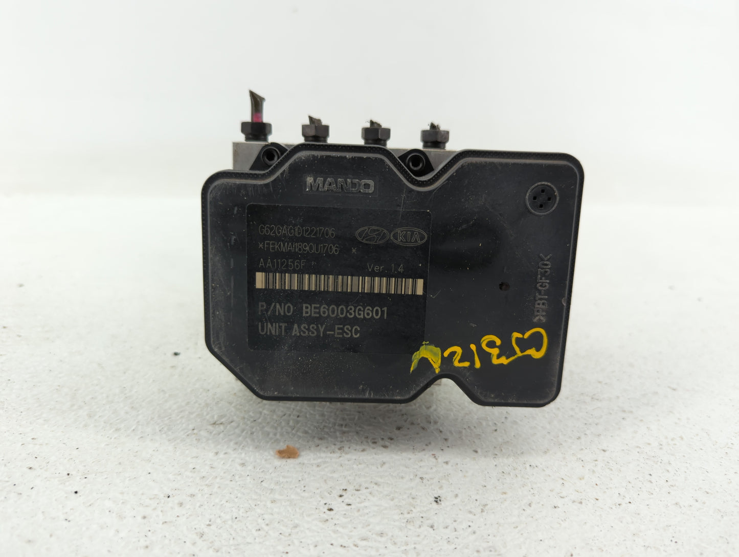2012-2013 Hyundai Veloster ABS Pump Control Module Replacement P/N:58920-2V450 BH6013G603, 58920-2V400 Fits Fits 2012 2013 O