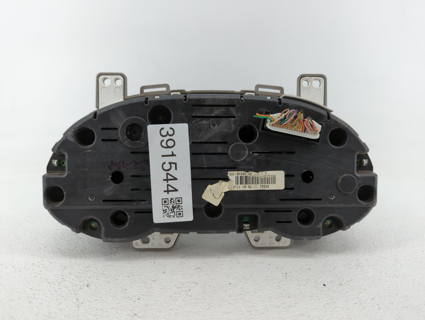 2012-2015 Hyundai Veloster Instrument Cluster Speedometer Gauges P/N:94011-2V331PD5 94011-2V330PD5 Fits Fits 2012 2013 2014 