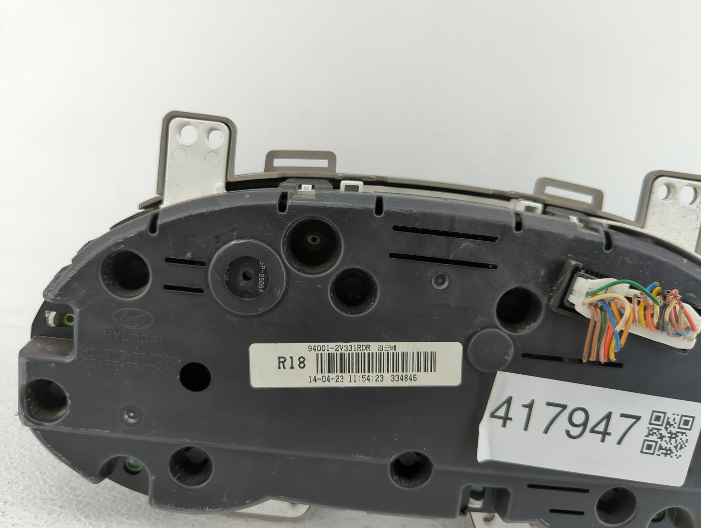2012-2015 Hyundai Veloster Instrument Cluster Speedometer Gauges P/N:94011-2V331PD5 94011-2V330PD5 Fits Fits 2012 2013 2014 