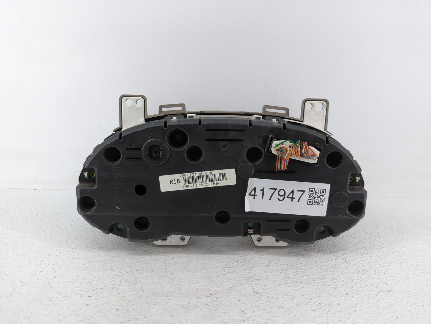 2012-2015 Hyundai Veloster Instrument Cluster Speedometer Gauges P/N:94011-2V331PD5 94011-2V330PD5 Fits Fits 2012 2013 2014 