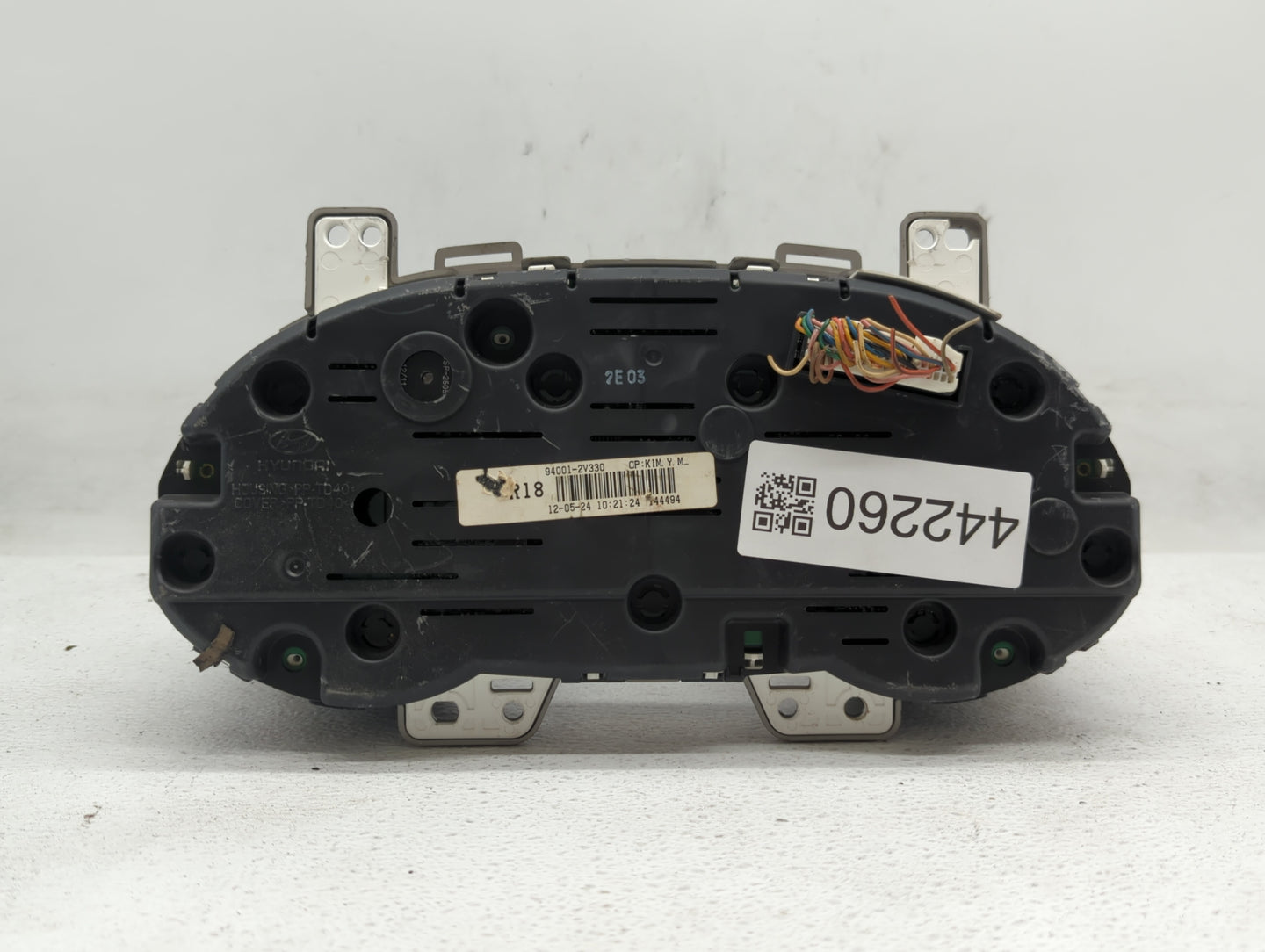 2012-2015 Hyundai Veloster Instrument Cluster Speedometer Gauges P/N:94011-2V331PD5 94011-2V330PD5 Fits Fits 2012 2013 2014 