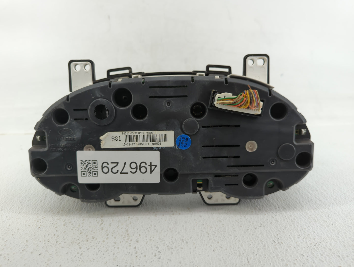 2012-2015 Hyundai Veloster Instrument Cluster Speedometer Gauges P/N:94011-2V330PD5 94001-2V330 Fits Fits 2012 2013 2014 201