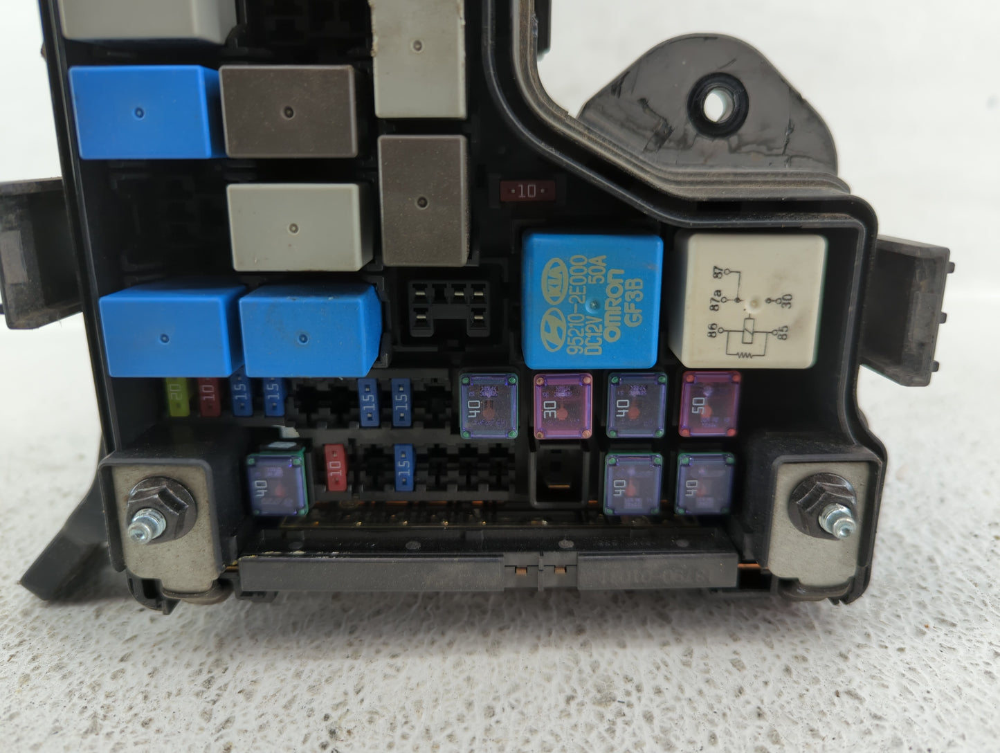 2012-2014 Hyundai Veloster Fusebox Fuse Box Panel Relay Module P/N:91236-2V610 91236-2V612, 91236 2V651 Fits Fits 2012 2013 