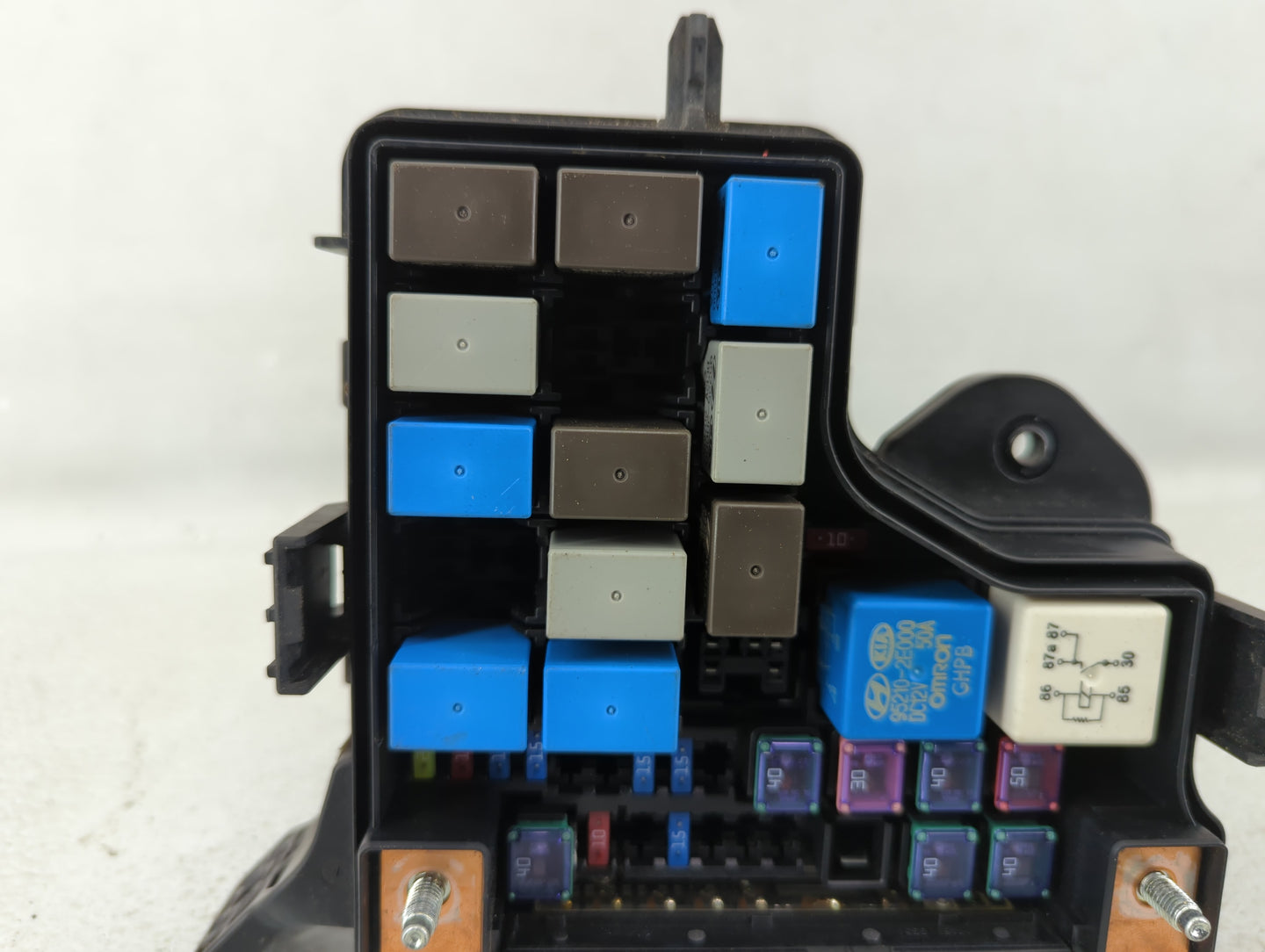 2012-2014 Hyundai Veloster Fusebox Fuse Box Panel Relay Module P/N:X102 912362V610 Fits Fits 2012 2013 2014 OEM Used Auto Pa