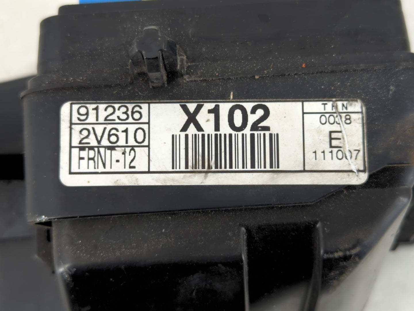 2012-2014 Hyundai Veloster Fusebox Fuse Box Panel Relay Module P/N:X102 912362V610 Fits Fits 2012 2013 2014 OEM Used Auto Pa