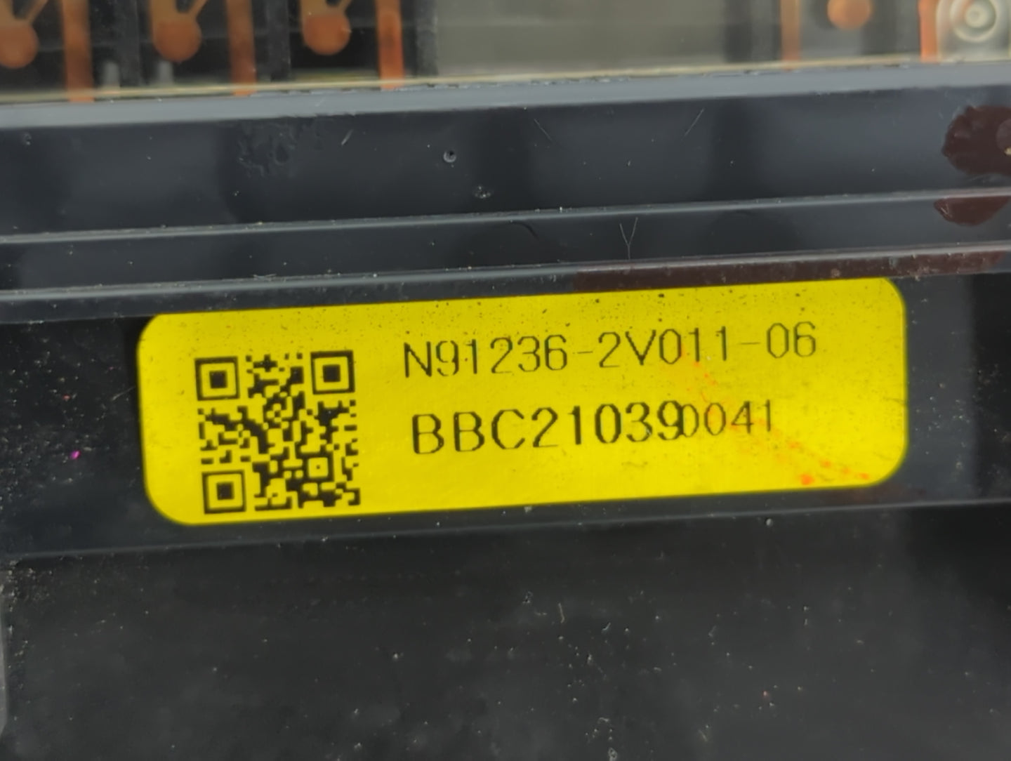 2012-2014 Hyundai Veloster Fusebox Fuse Box Panel Relay Module P/N:X102 912362V610 Fits Fits 2012 2013 2014 OEM Used Auto Pa