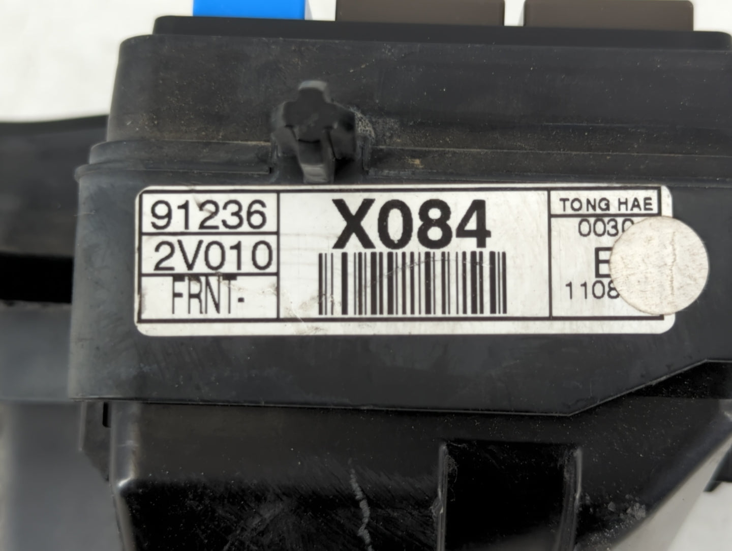 2012-2014 Hyundai Veloster Fusebox Fuse Box Panel Relay Module P/N:91236-2V010 Fits Fits 2012 2013 2014 OEM Used Auto Parts 