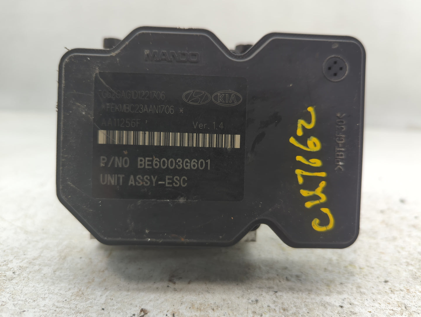 2012-2013 Hyundai Veloster ABS Pump Control Module Replacement P/N:58920-2V400 Fits Fits 2012 2013 OEM Used Auto Parts - Oem