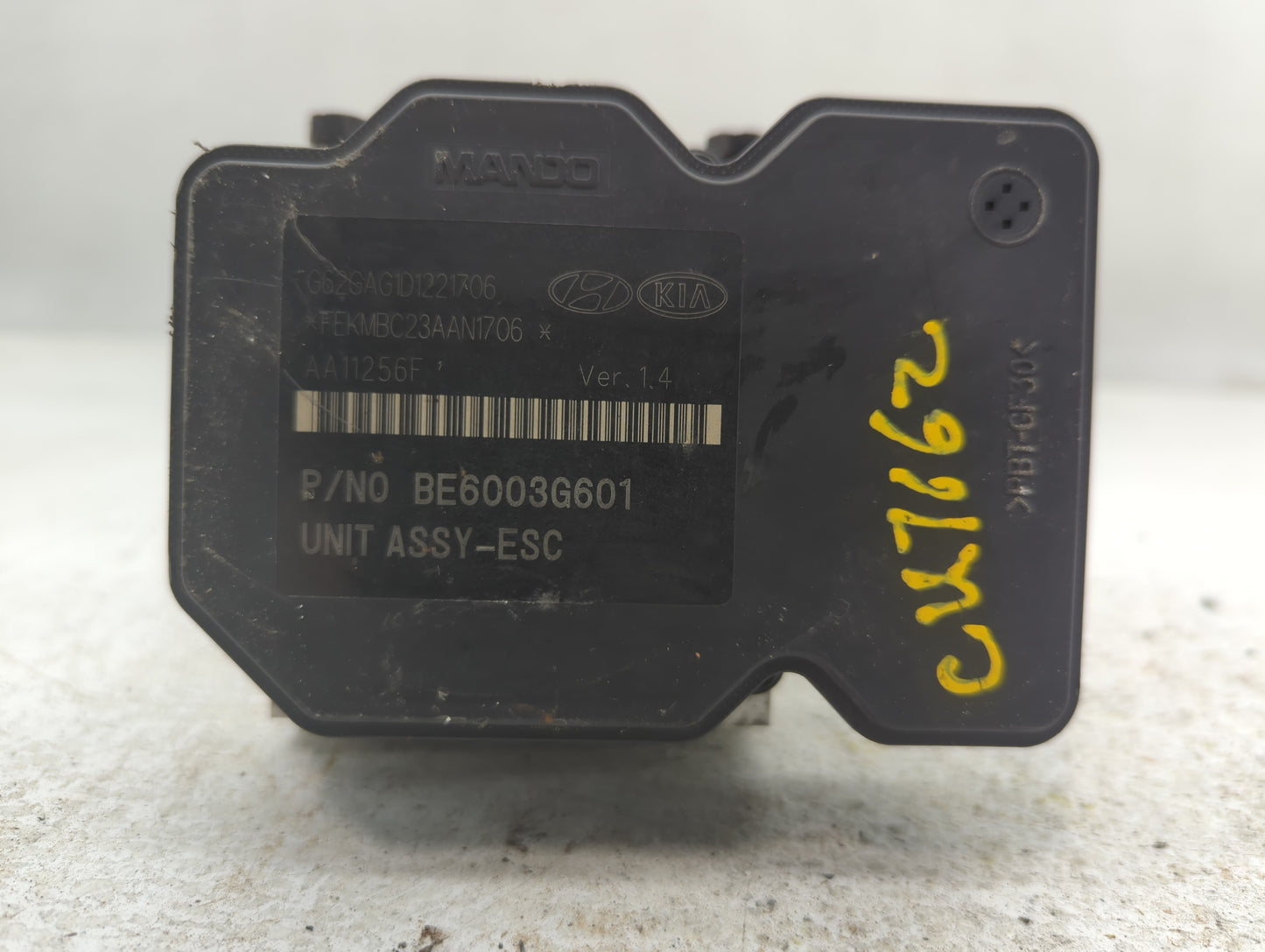 2012-2013 Hyundai Veloster ABS Pump Control Module Replacement P/N:58920-2V400 Fits Fits 2012 2013 OEM Used Auto Parts - Oem