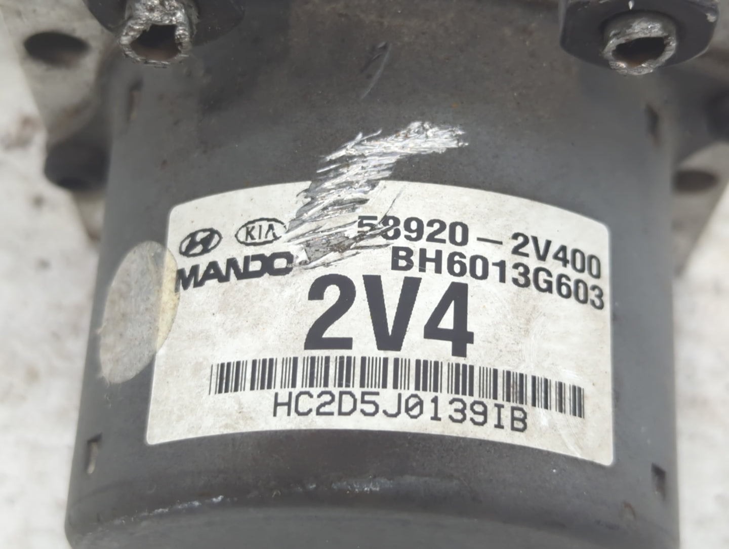 2012-2013 Hyundai Veloster ABS Pump Control Module Replacement P/N:58920-2V400 Fits Fits 2012 2013 OEM Used Auto Parts - Oem