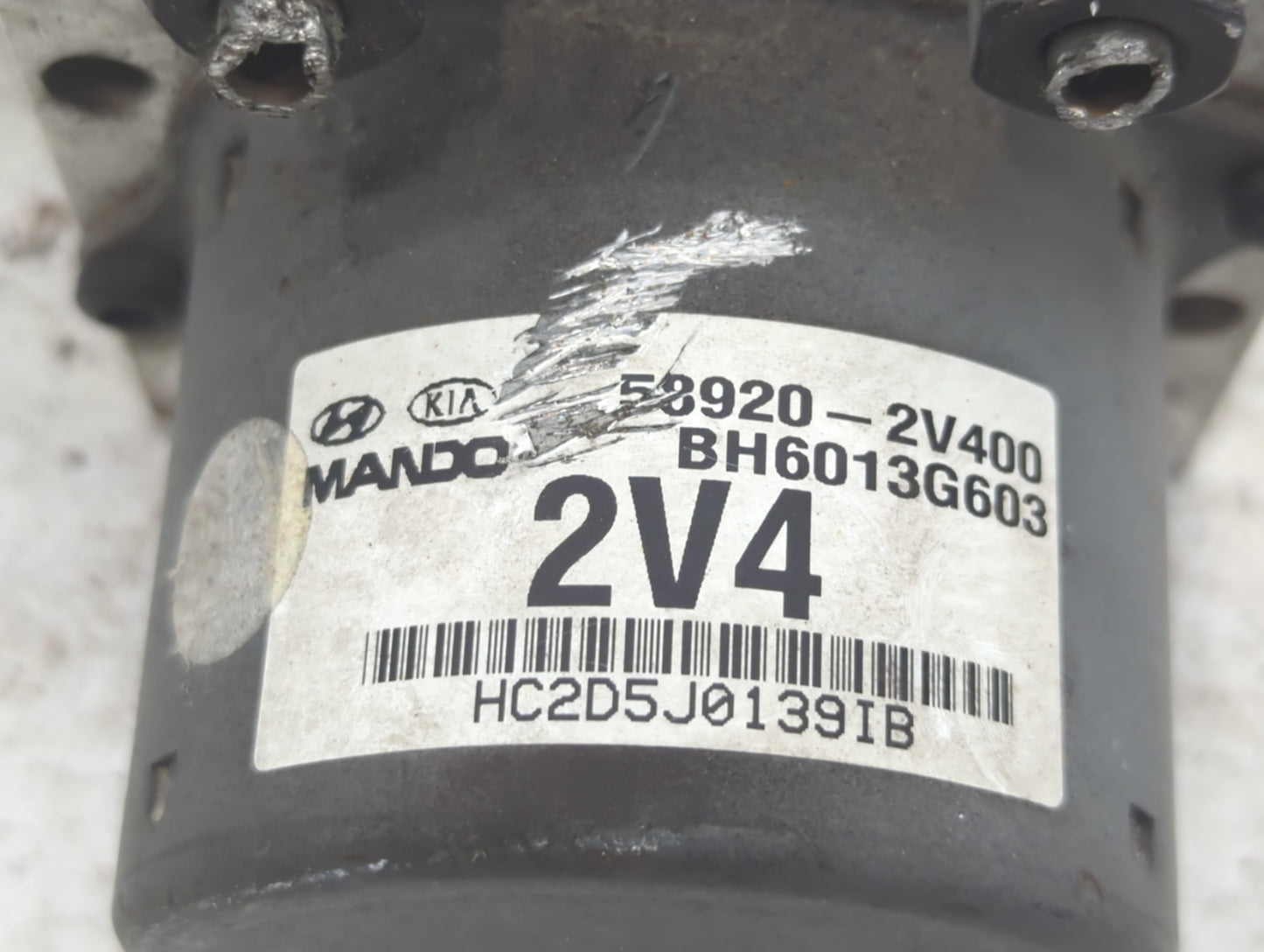 2012-2013 Hyundai Veloster ABS Pump Control Module Replacement P/N:58920-2V400 Fits Fits 2012 2013 OEM Used Auto Parts - Oem