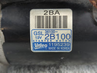 2012-2020 Hyundai Veloster Car Starter Motor Solenoid OEM P/N:36100-2B100 Fits OEM Used Auto Parts - Oemusedautoparts1.com