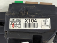 2012-2014 Hyundai Veloster Fusebox Fuse Box Panel Relay Module P/N:91236 2V651 Fits Fits 2012 2013 2014 OEM Used Auto Parts 