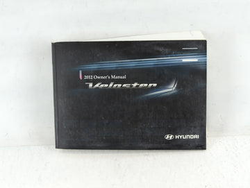 2012 Hyundai Veloster Owners Manual Book Guide P/N:A2V0-EC18B OEM Used Auto Parts - Oemusedautoparts1.com