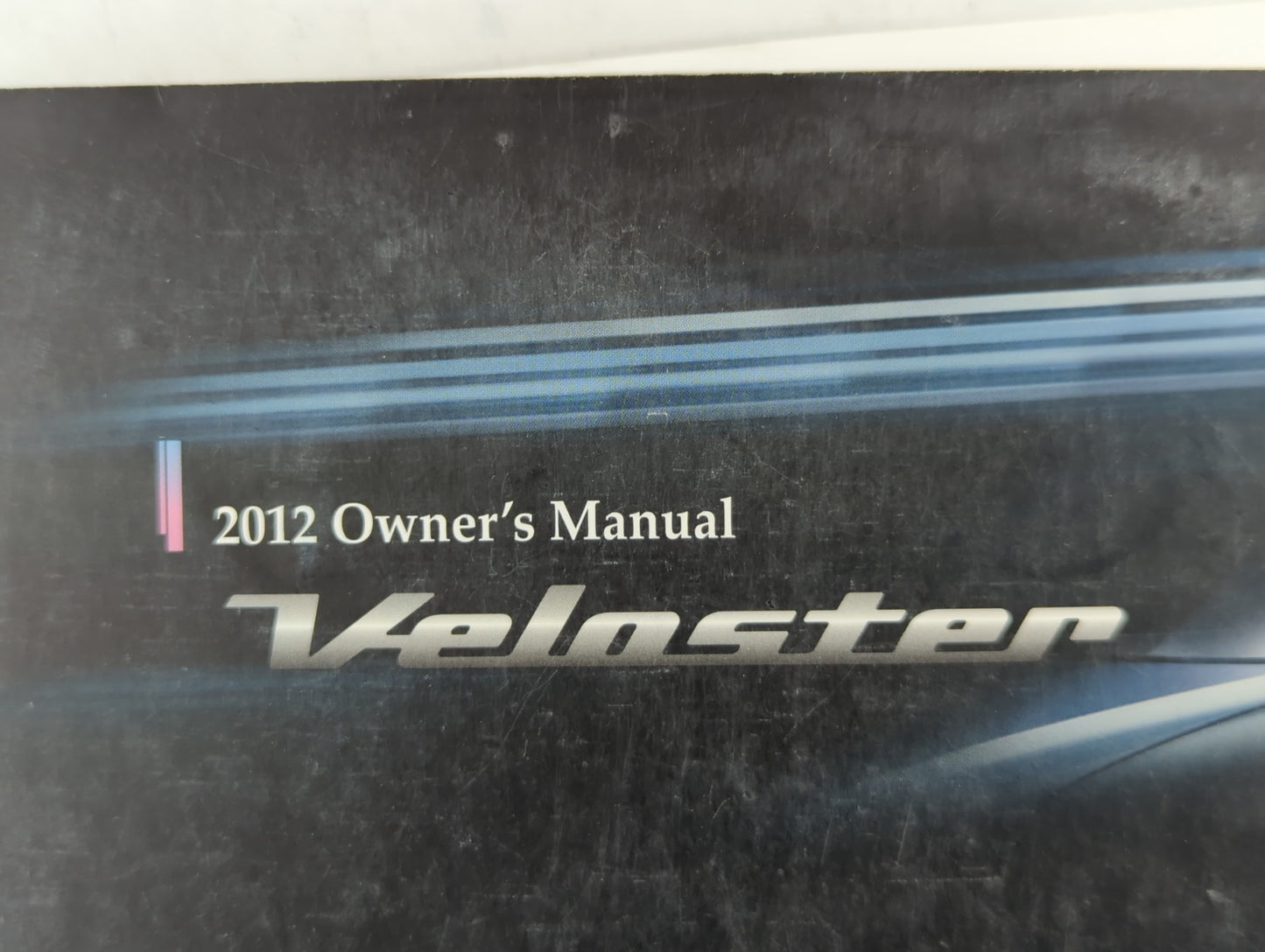 2012 Hyundai Veloster Owners Manual Book Guide P/N:A2V0-EC18B OEM Used Auto Parts - Oemusedautoparts1.com