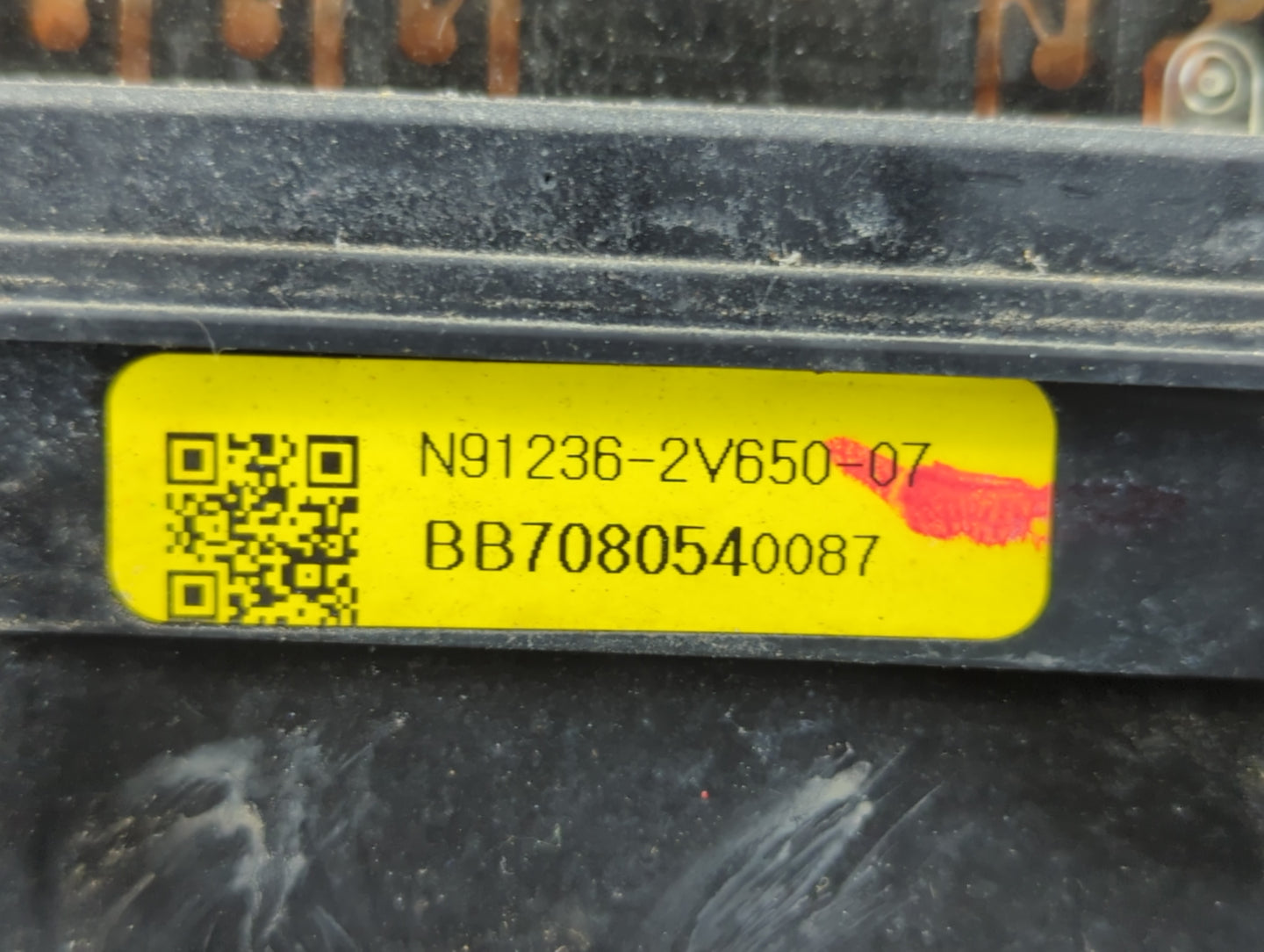 2012-2014 Hyundai Veloster Fusebox Fuse Box Panel Relay Module P/N:N91236-2V650-07 BB7080540087 Fits Fits 2012 2013 2014 OEM