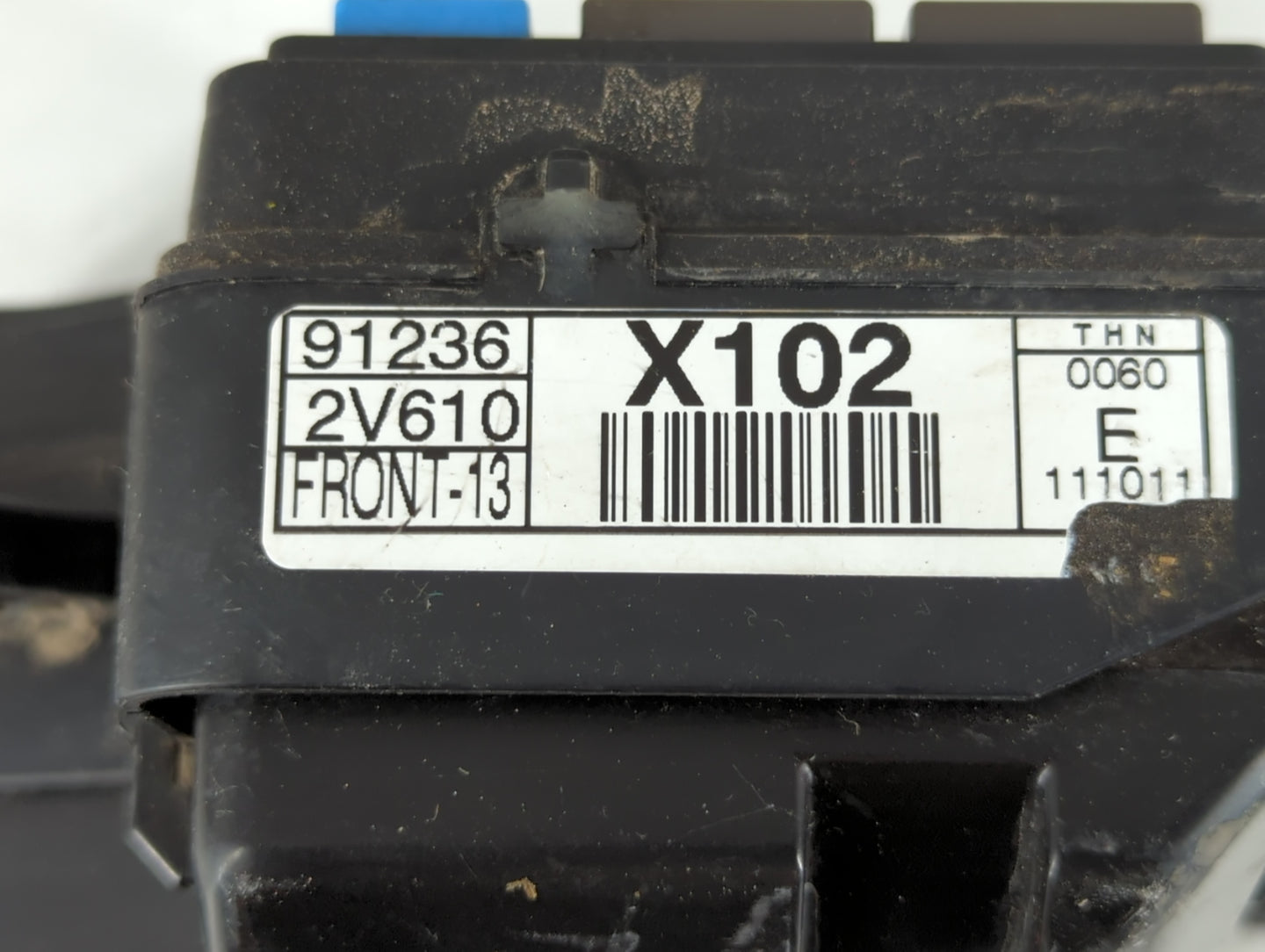 2012-2014 Hyundai Veloster Fusebox Fuse Box Panel Relay Module P/N:91236 2V610 Fits Fits 2012 2013 2014 OEM Used Auto Parts 