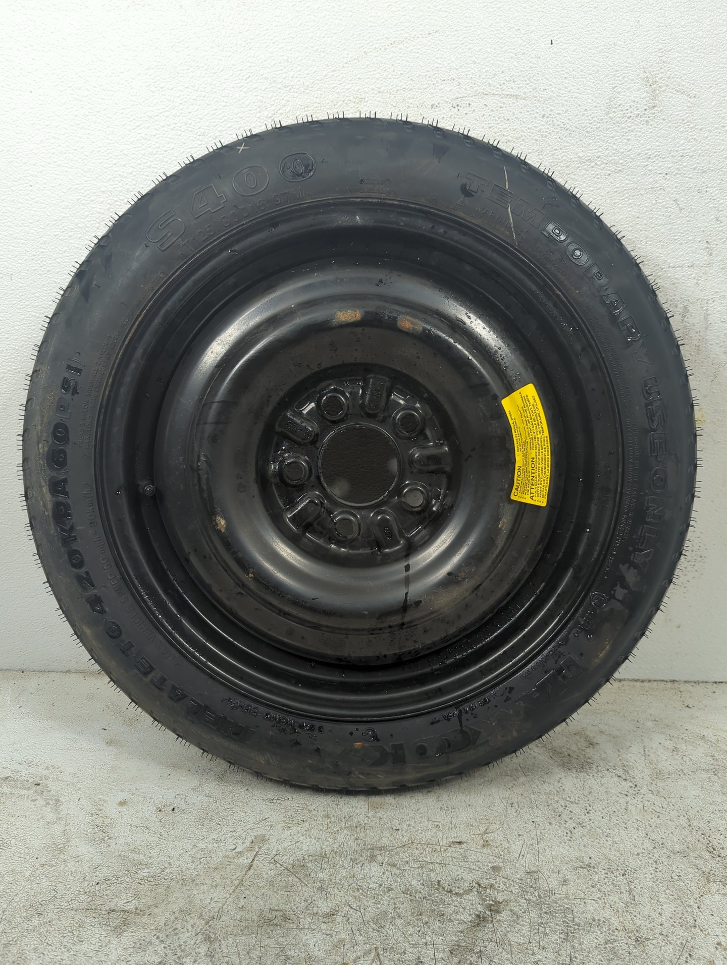 Hyundai Sonata Sonata Spare Donut Tire Wheel Rim Oem 812855 - Oemusedautoparts1.com
