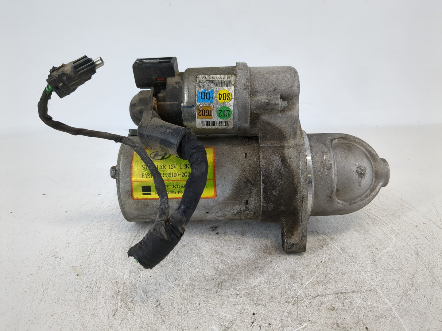 2012 Hyundai Sonata Sonata Car Starter Motor Solenoid OEM Fits Fits 2008 2009 2010 2011 2013 2014 2015 2016 OEM Used Auto Pa