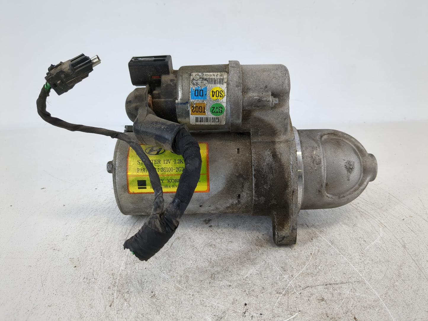 2012 Hyundai Sonata Sonata Car Starter Motor Solenoid OEM Fits Fits 2008 2009 2010 2011 2013 2014 2015 2016 OEM Used Auto Pa
