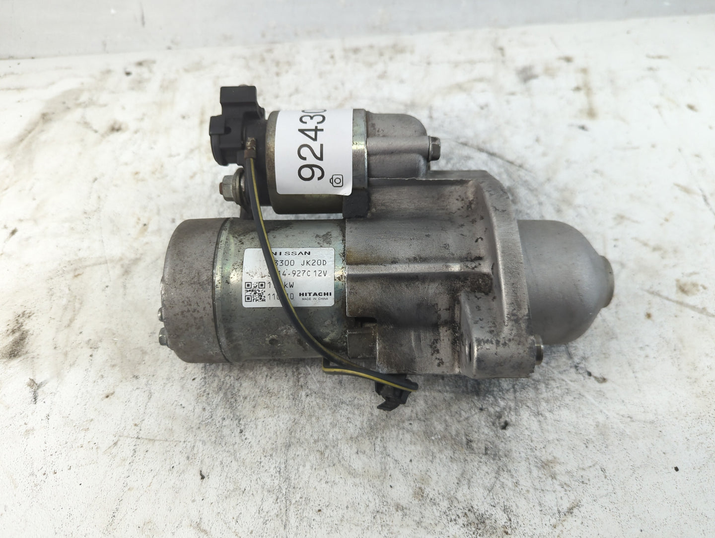 2012 Infiniti Ex35 Car Starter Motor Solenoid OEM P/N:23300 JK20D Fits OEM Used Auto Parts - Oemusedautoparts1.com