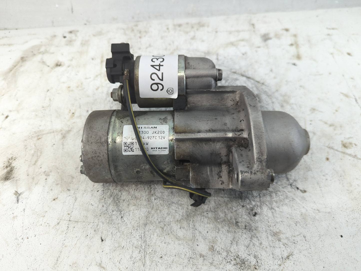 2012 Infiniti Ex35 Car Starter Motor Solenoid OEM P/N:23300 JK20D Fits OEM Used Auto Parts - Oemusedautoparts1.com