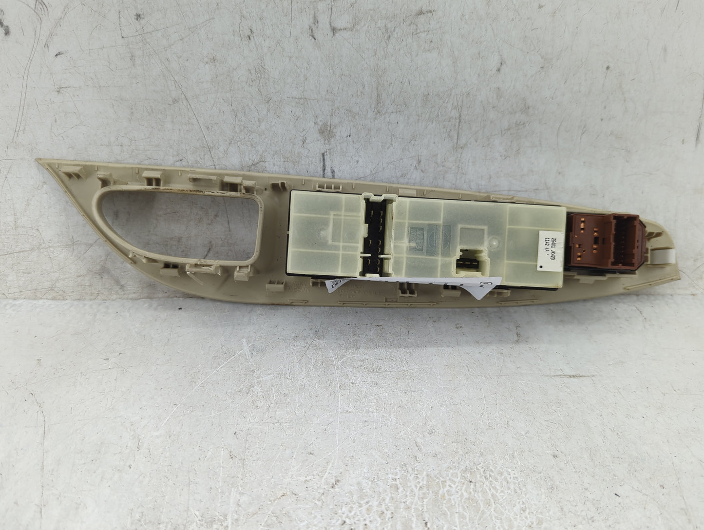 2009-2013 Infiniti G37 Master Power Window Switch Replacement Driver Side Left P/N:80961 1NC1A Fits OEM Used Auto Parts - Oe