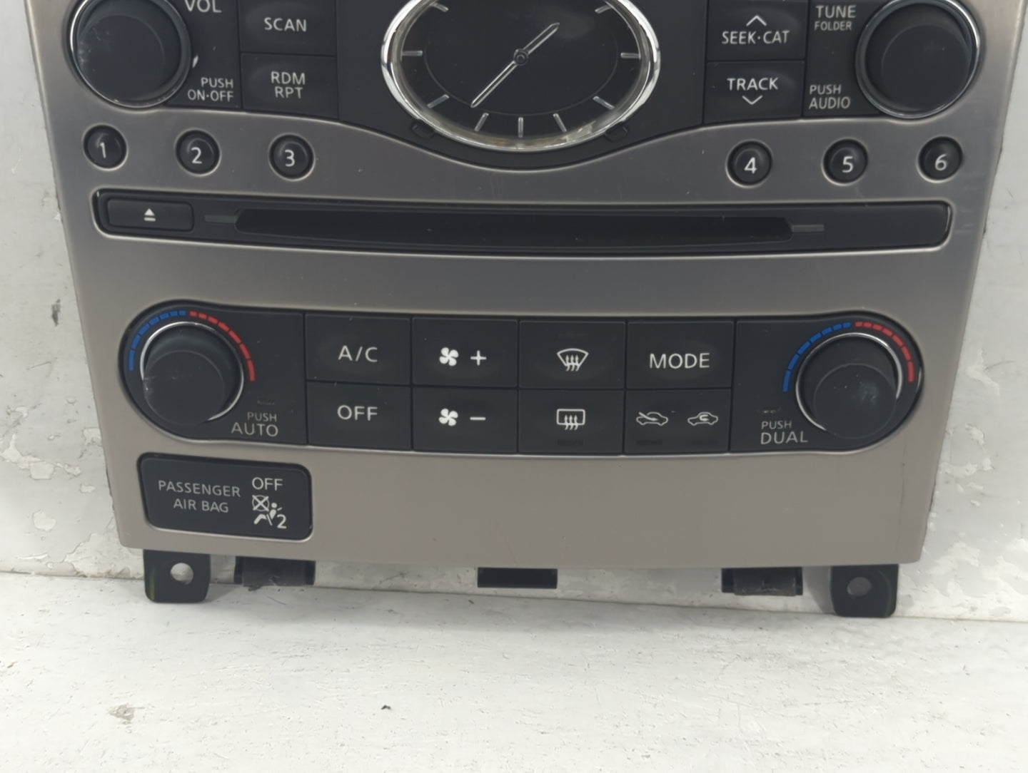 2010-2013 Infiniti G37 Climate Control Module Temperature AC/Heater Replacement P/N:682621NF4C 253911UF3A Fits OEM Used Auto