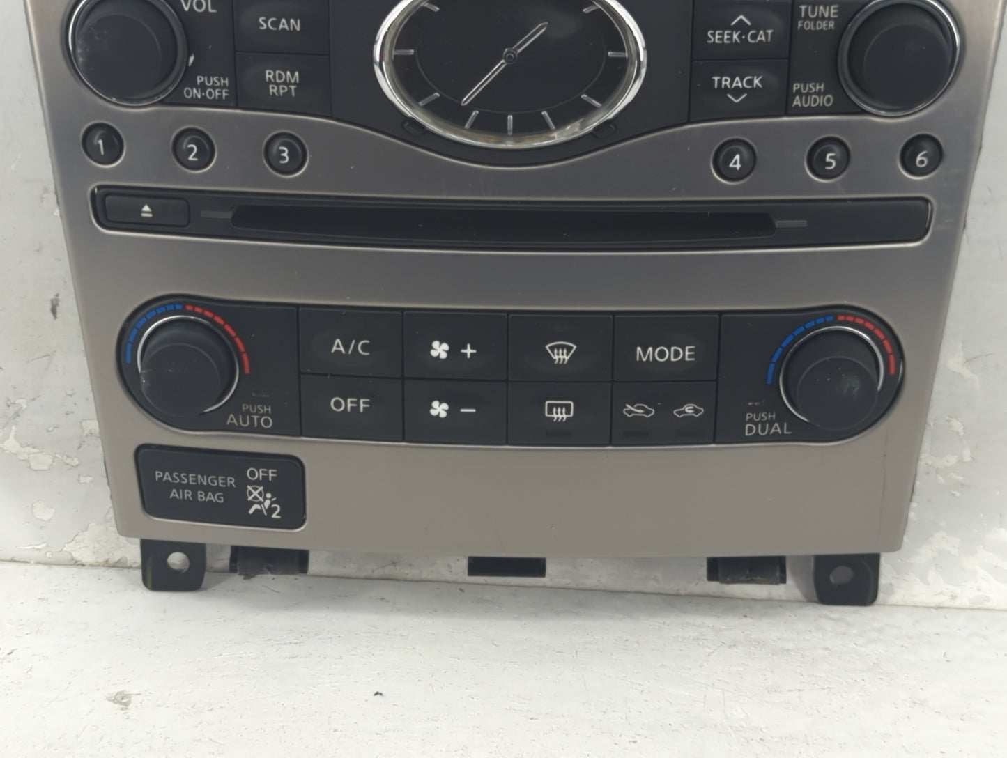 2010-2013 Infiniti G37 Climate Control Module Temperature AC/Heater Replacement P/N:682621NF4C 253911UF3A Fits OEM Used Auto