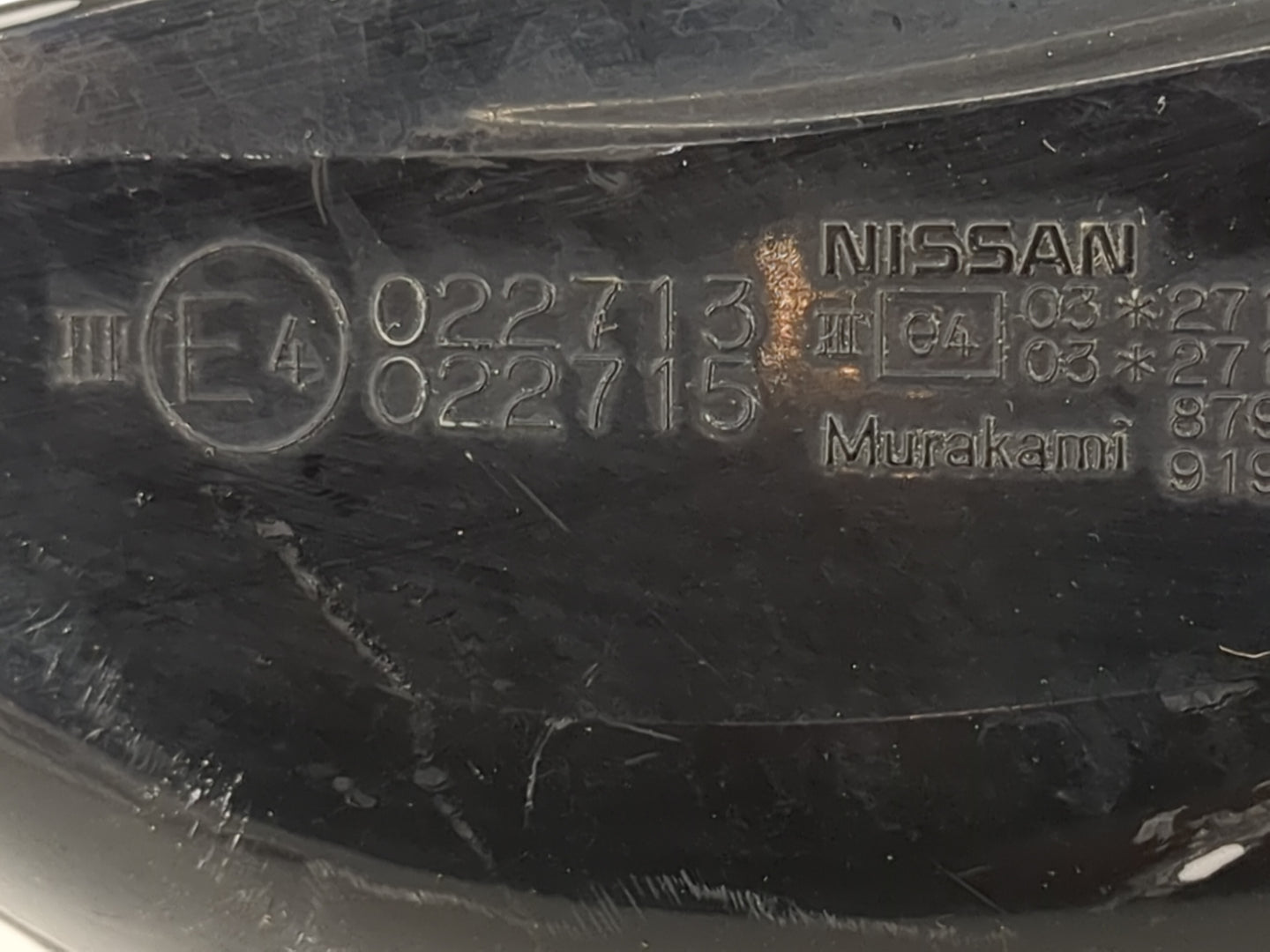 2009-2013 Infiniti G37 Driver Side View Mirror - Left Door Mirror OEM Used - Oemusedautoparts1.com
