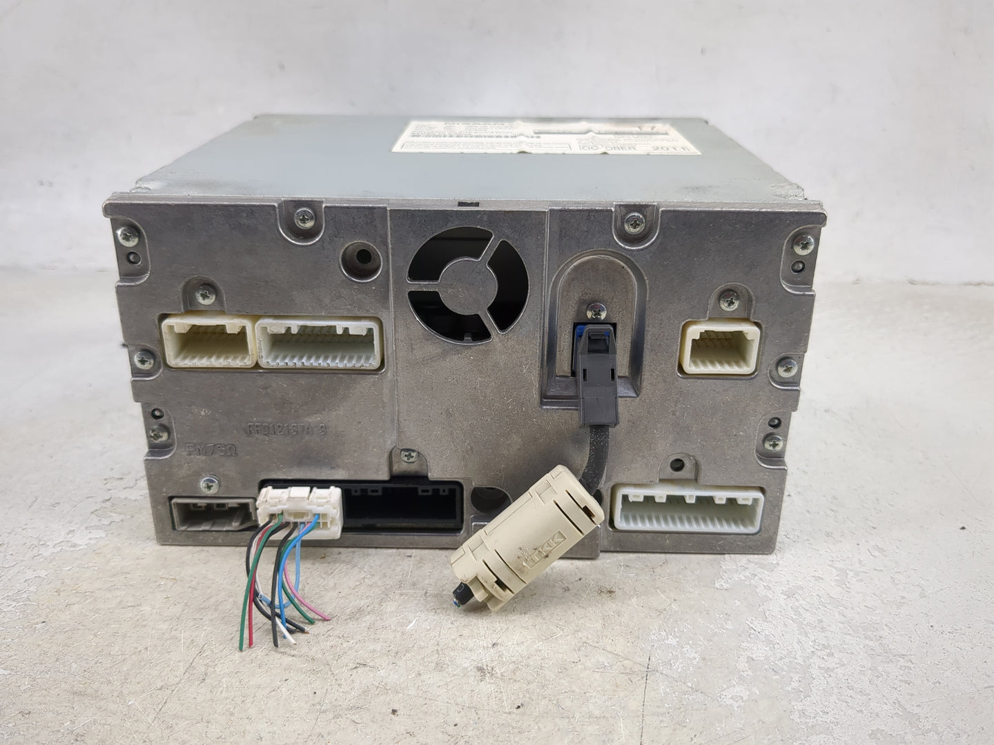 2011-2013 Infiniti G37 Radio AM FM Cd Player Receiver Replacement P/N:2591A ZX78A CV-VN11E24D Fits OEM Used Auto Parts - Oem