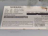 2011-2013 Infiniti G37 Radio AM FM Cd Player Receiver Replacement P/N:2591A ZX78A CV-VN11E24D Fits OEM Used Auto Parts - Oem