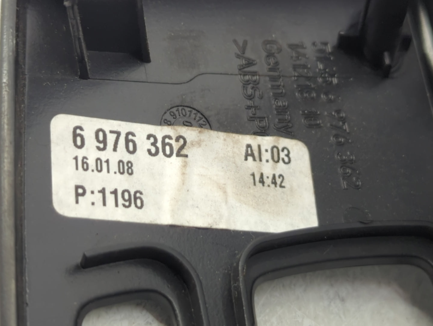 2010-2013 Infiniti G37 Climate Control Module Temperature AC/Heater Replacement P/N:6 976 362 Fits OEM Used Auto Parts - Oem
