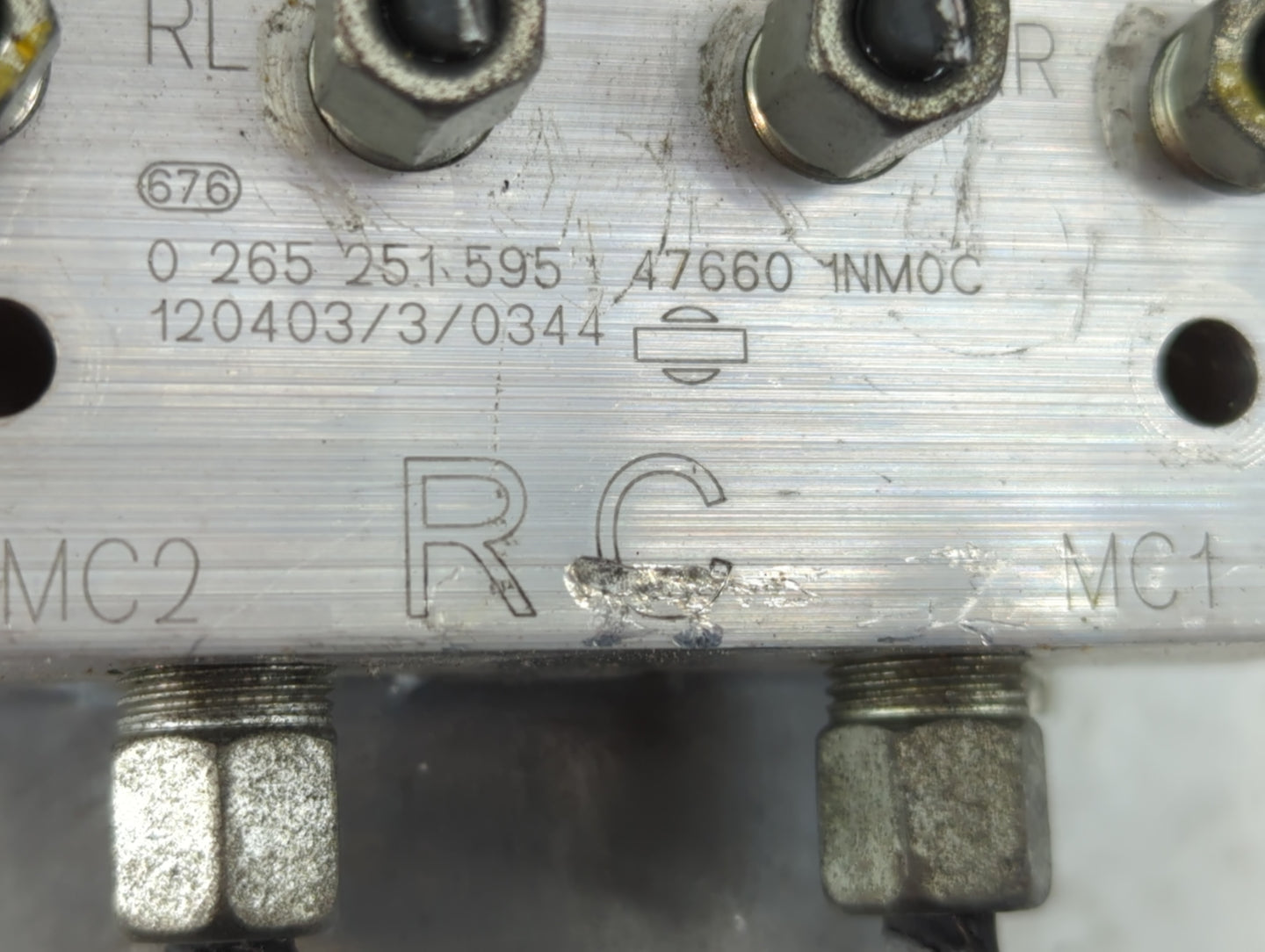 2011-2013 Infiniti G37 ABS Pump Control Module Replacement P/N:47660 1NM0C 0 265 251 595 Fits Fits 2011 2012 2013 2015 OEM U
