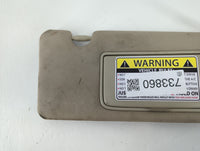 2008-2013 Infiniti G37 Sun Visor Shade Replacement Passenger Right Mirror Fits Fits 2008 2009 2010 2011 2012 2013 OEM Used A
