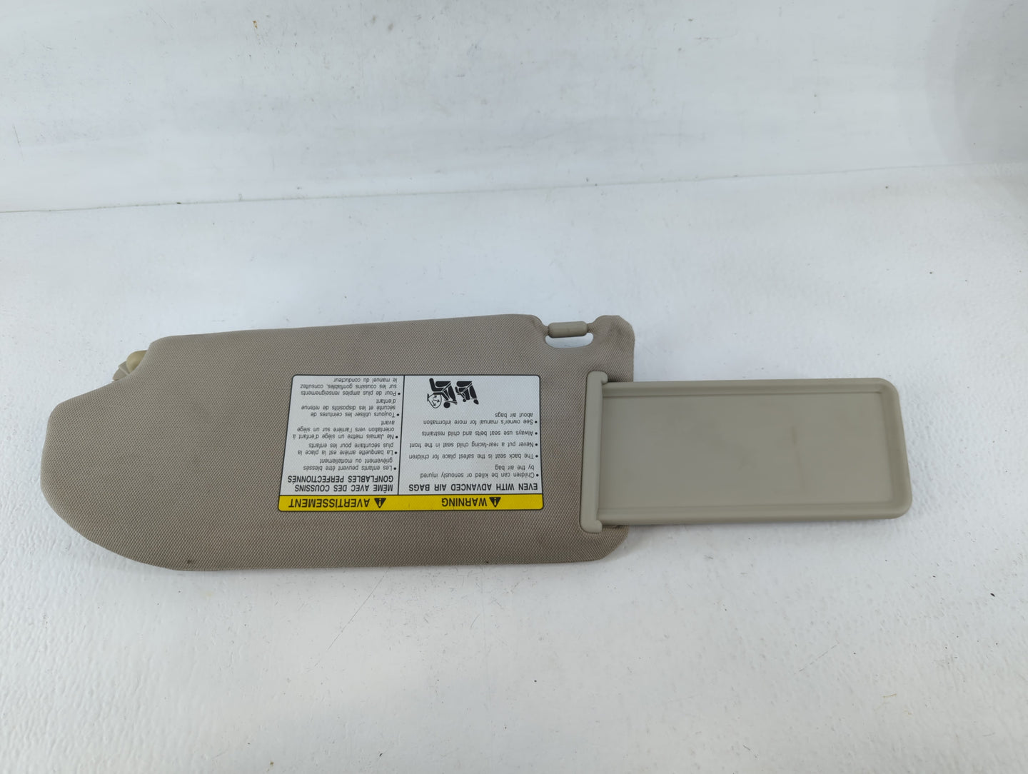 2009-2013 Infiniti G37 Sun Visor Shade Replacement Passenger Right Mirror Fits Fits 2007 2008 2009 2010 2011 2012 2013 2015 