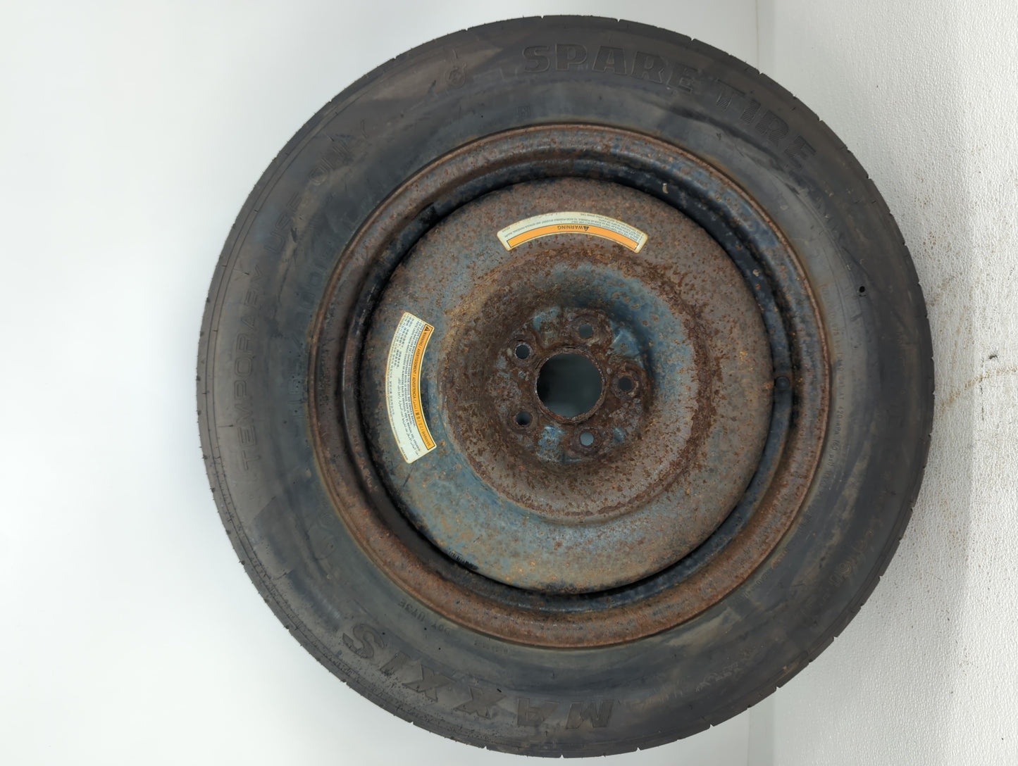 2012 Infiniti Jx35 Spare Donut Tire Wheel Rim Oem - Oemusedautoparts1.com